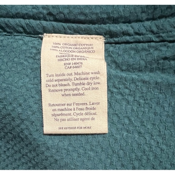 Faherty $198 Bay Twist Seersucker Midi Dress Size X-Large - Picture 11 of 11